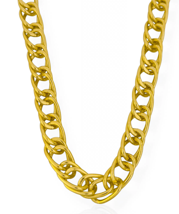 Colar Folheado a Ouro 18k Elos - Ouro